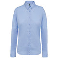 KA510 Cămașă damă din poplin de bumbac cu mâneci lungi - Broderie Suceava