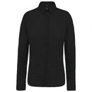 KA510 Cămașă damă din poplin de bumbac cu mâneci lungi - Broderie Suceava