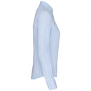 KA510 Cămașă damă din poplin de bumbac cu mâneci lungi - Broderie Suceava
