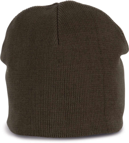 KP542 KNITTED ORGANIC COTTON BEANIE