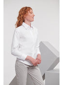 Ladies' Classic Oxford Shirt LS - Broderie Suceava