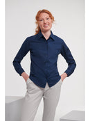 Ladies' Classic Oxford Shirt LS - Broderie Suceava