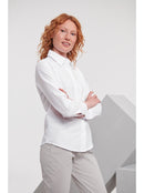 Ladies' Classic Oxford Shirt LS - Broderie Suceava