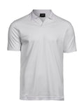Luxury Stretch V - Neck Polo - Broderie Suceava