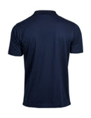 Luxury Stretch V-Neck Polo - Broderie Suceava