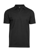 Luxury Stretch V - Neck Polo - Broderie Suceava