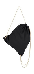 Organic Cotton Drawstring Backpack - Broderie Suceava