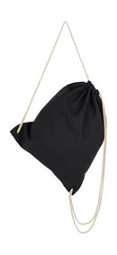 Organic Cotton Drawstring Backpack - Broderie Suceava