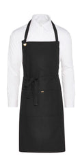 PROVENCE - Eyelet Bib Apron with Pocket - Broderie Suceava