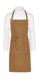 PROVENCE - Eyelet Bib Apron with Pocket - Broderie Suceava