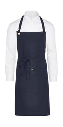 PROVENCE - Eyelet Bib Apron with Pocket - Broderie Suceava