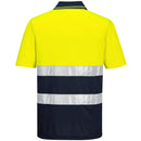 S175 - Tricou Polo Hi - Vis Lightweight Contrast S/S - Broderie Suceava
