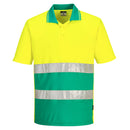 S175 - Tricou Polo Hi - Vis Lightweight Contrast S/S - Broderie Suceava