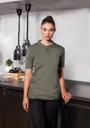 Short-Sleeve Ladies' Work Shirt Performance - Broderie Suceava