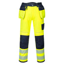 T501 - PW3 Pantaloni de lucru Holster Hi - Vis - Broderie Suceava