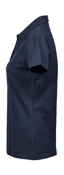 Women's Luxury Stretch V Polo - Broderie Suceava
